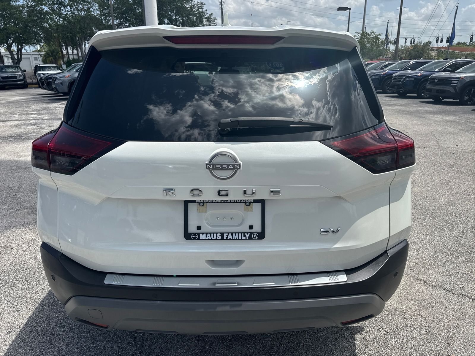 Certified Used 2023 White Nissan SV image 12