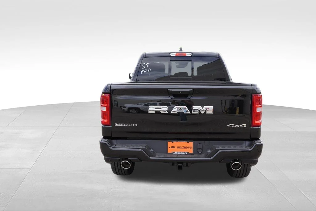 New 2026 Diamond Black Crystal Pearl-Coat Exterior Paint RAM Laramie image 4