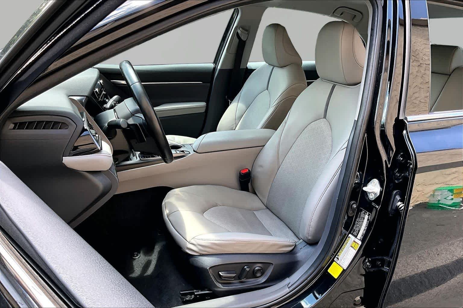 Used 2024 Midnight Black Metallic Toyota XSE image 8