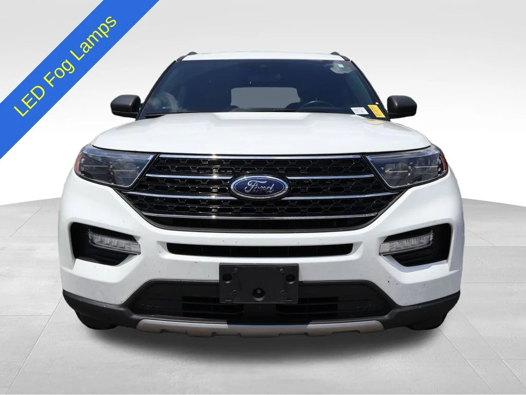 Used 2020 White Metallic Ford XLT image 7