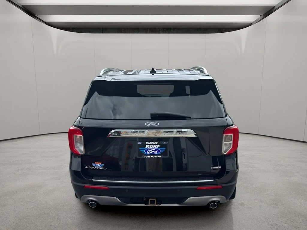 Used 2021 Black Ford Limited Hybrid image 4