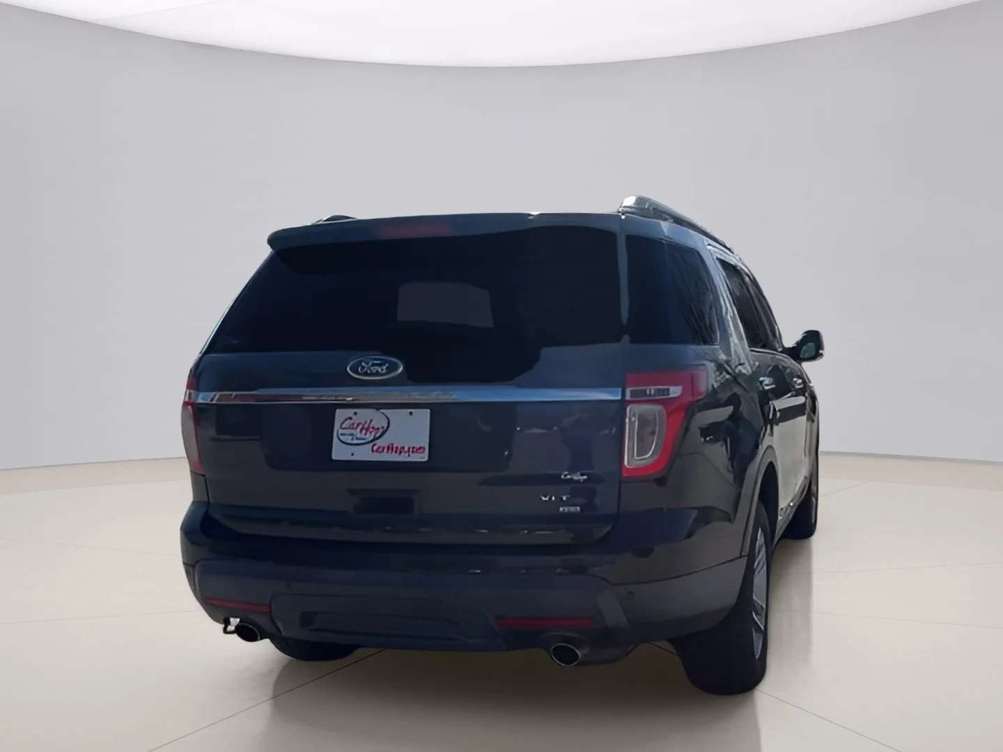 Used 2014 Black Ford XLT SPORT UTILITY 4D image 8