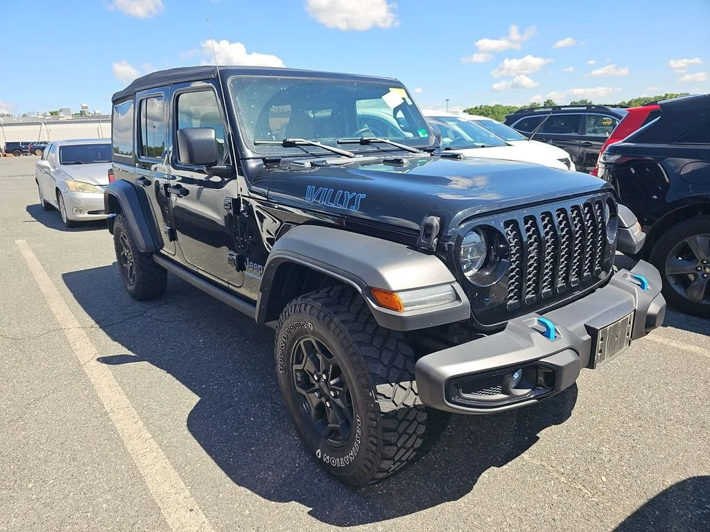 Used 2023 Black Jeep Willys 4xe image 3