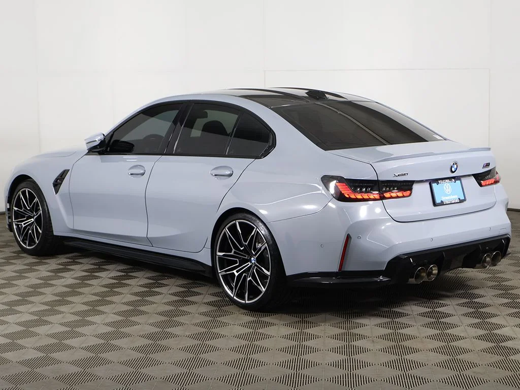 Used 2024 Ind Frozen Pure Gray II Metallic BMW Competition image 12