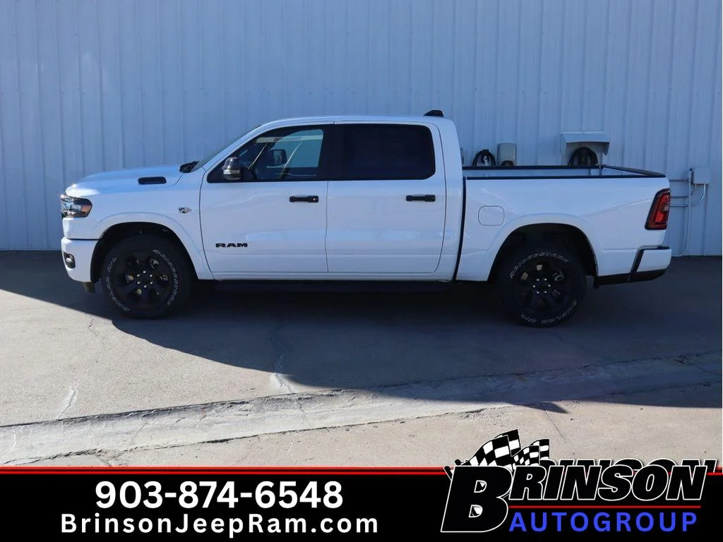 New 2026 Bright White Clear-Coat Exterior Paint RAM Lone Star image 3