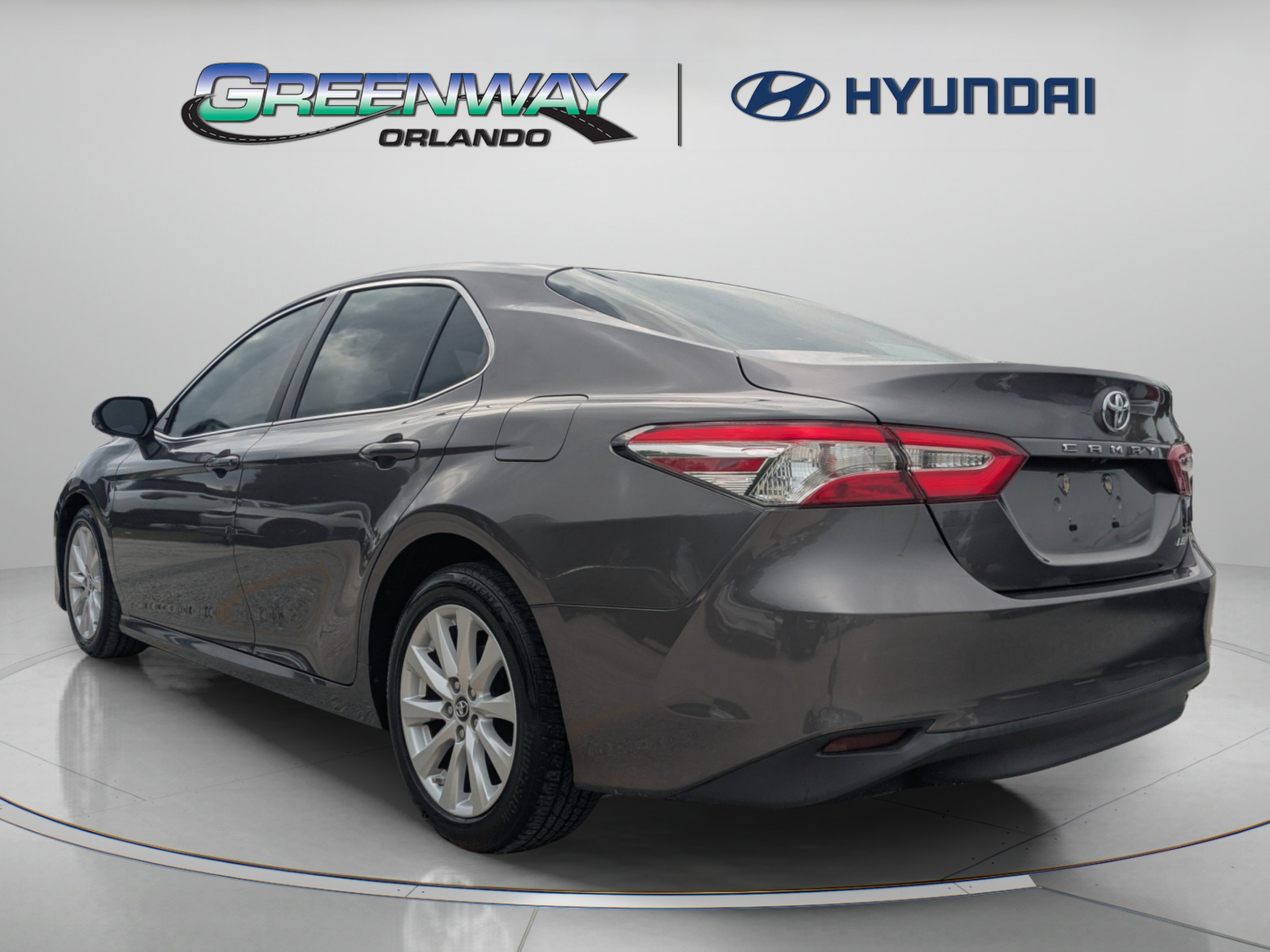 Used 2018 Predawn Gray Mica Toyota LE image 6
