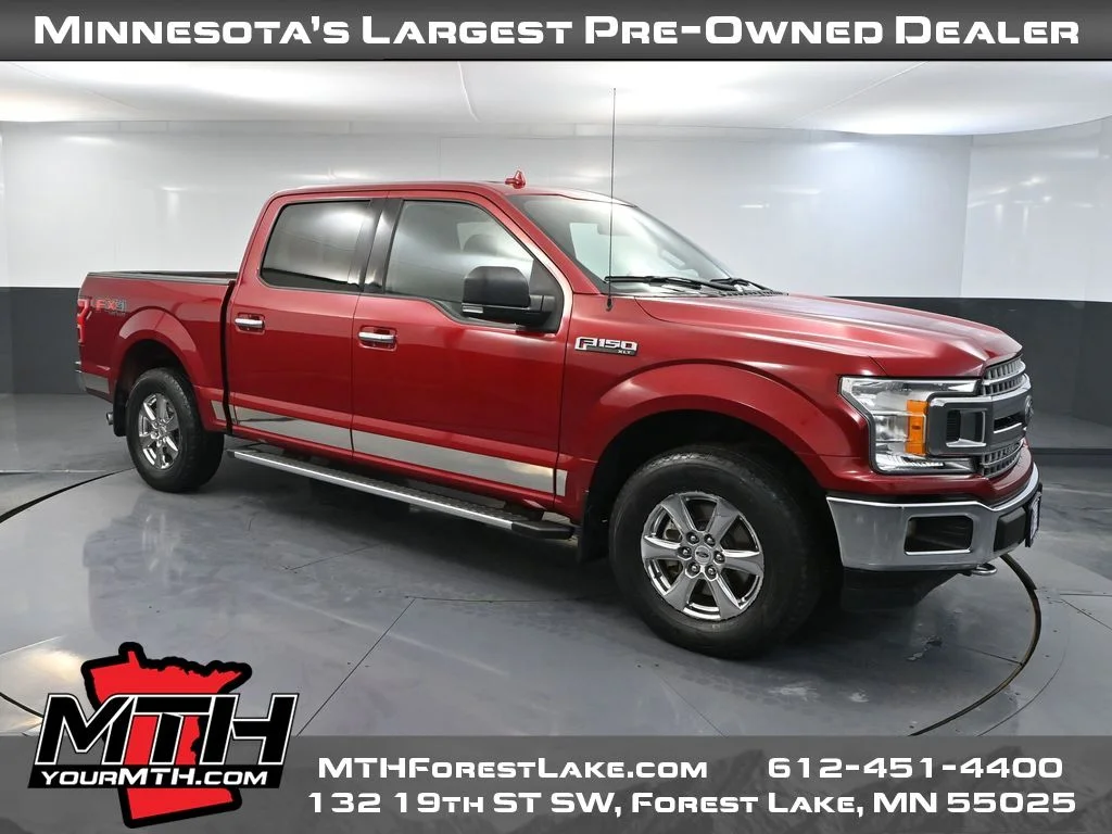 Used 2018 Red Ford XLT image 1