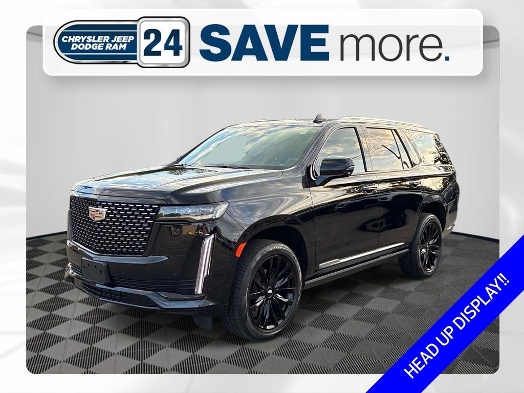 Used 2024 Black Cadillac Premium Luxury image 1