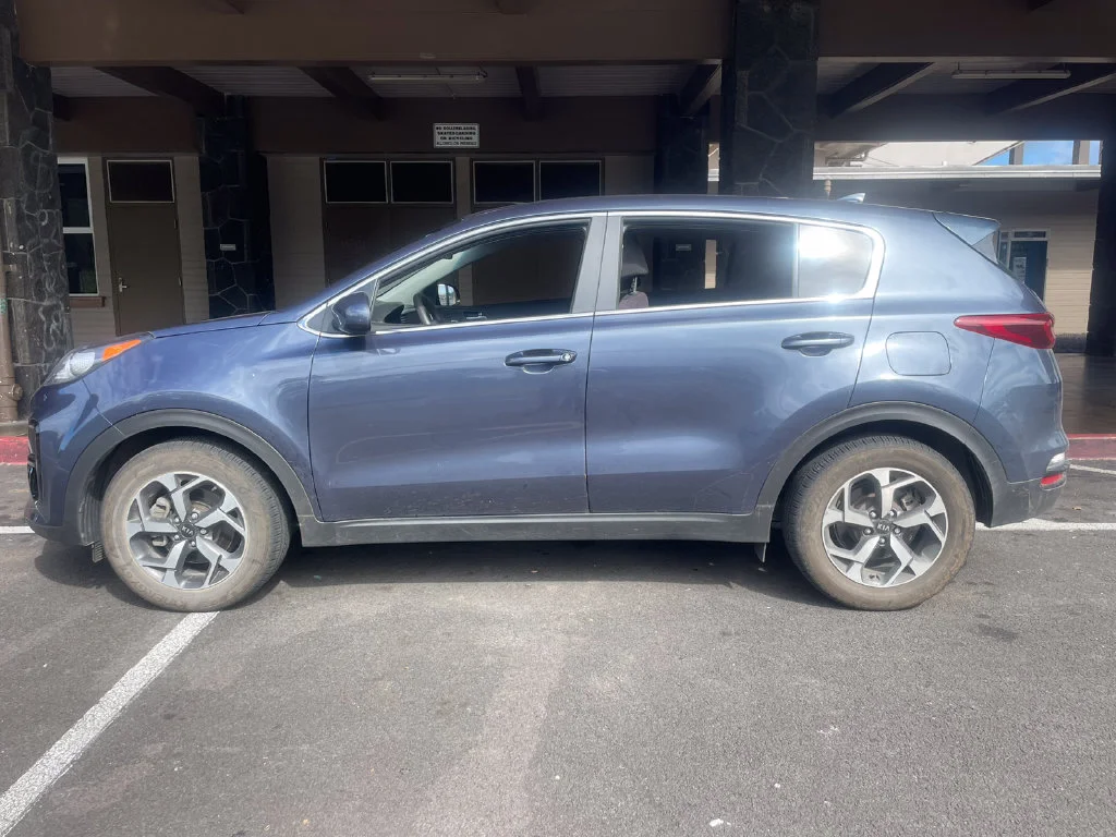 Used 2020 Blue Kia LX image 14