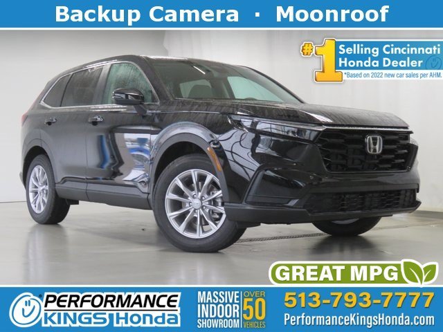 Certified Used 2024 Crystal Black Pearl Honda EX image 1