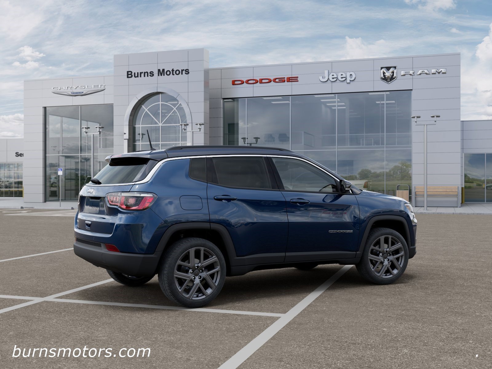 New 2026 Fathom Blue Pearl-Coat Exterior Paint Jeep Limited Altitude image 4