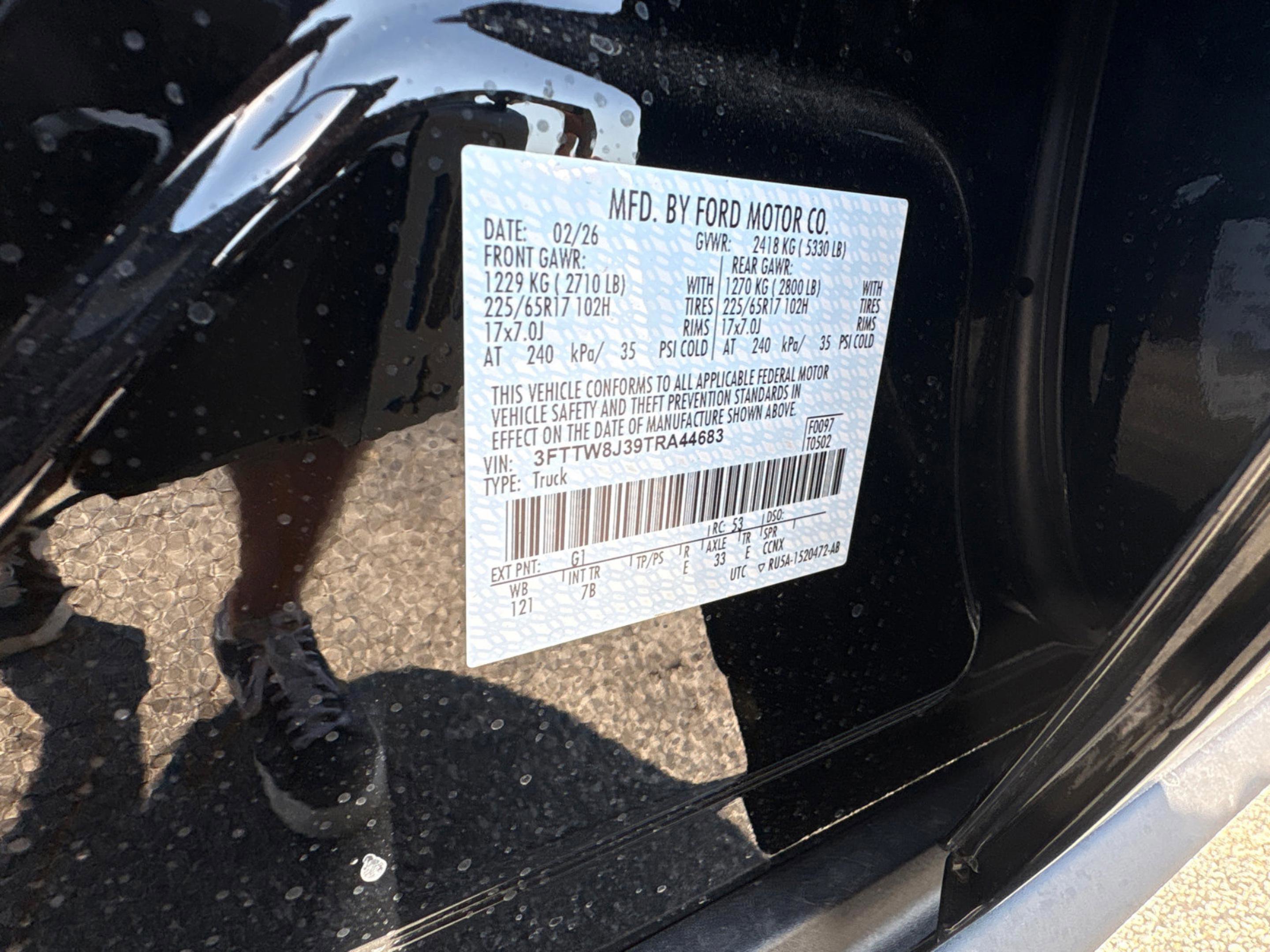 New 2026 Shadow Black Ford XLT image 30
