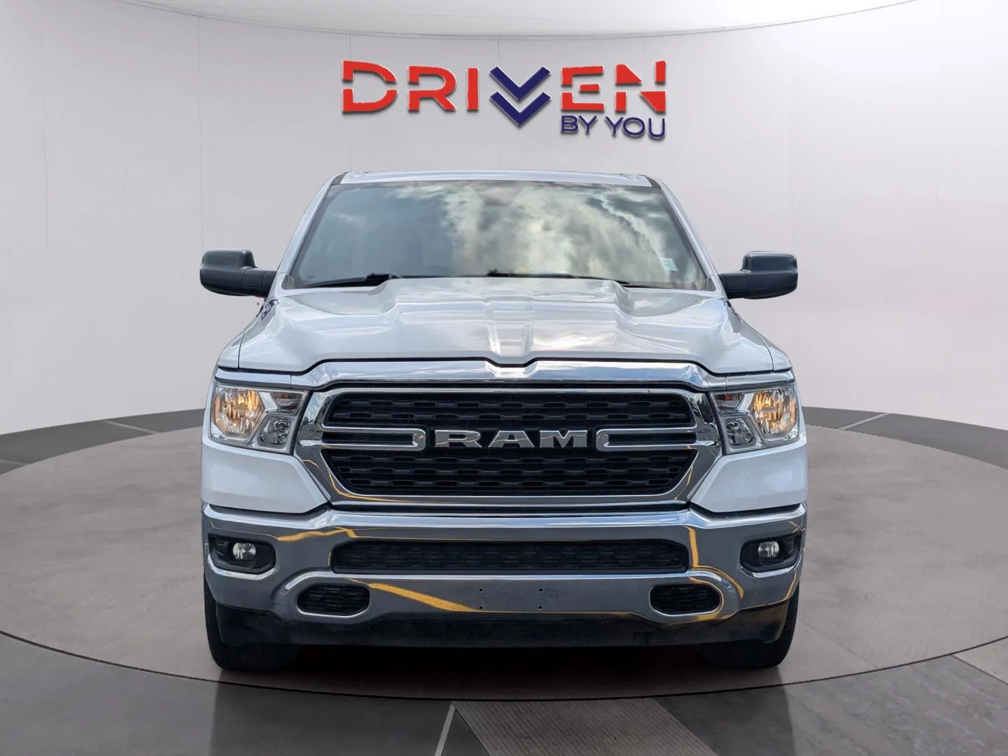 Used 2022 Bright White Clearcoat Ram Big Horn image 8