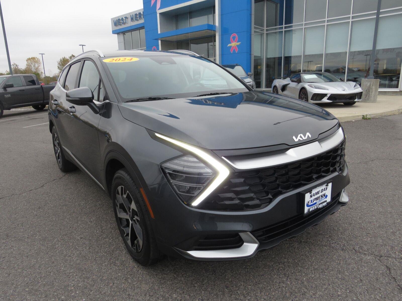 Used 2024 Gravity Gray Kia EX image 2