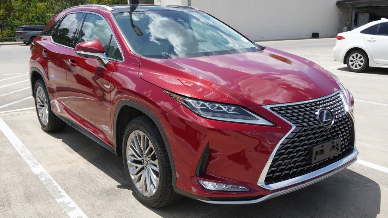 Used 2021 Red Lexus RX 350 image 3
