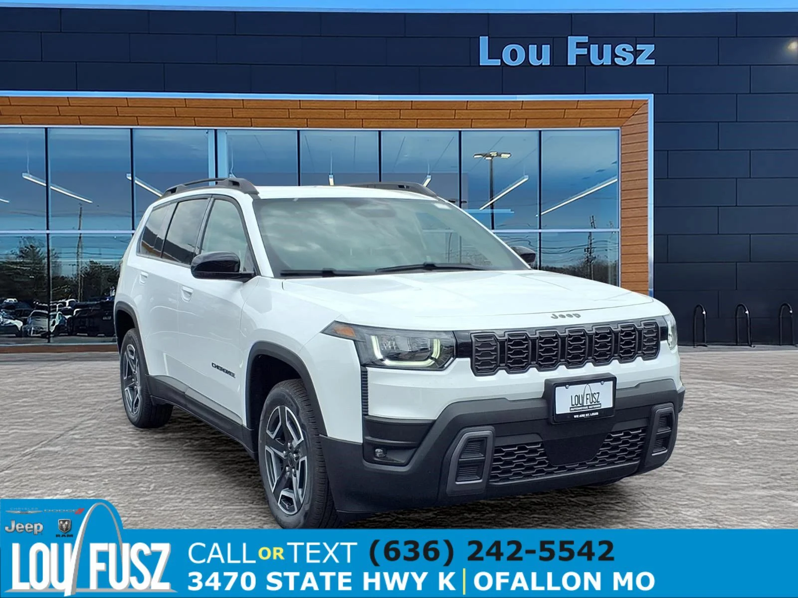 New 2026 Bright White Clear-Coat Exterior Paint Jeep Limited image 1