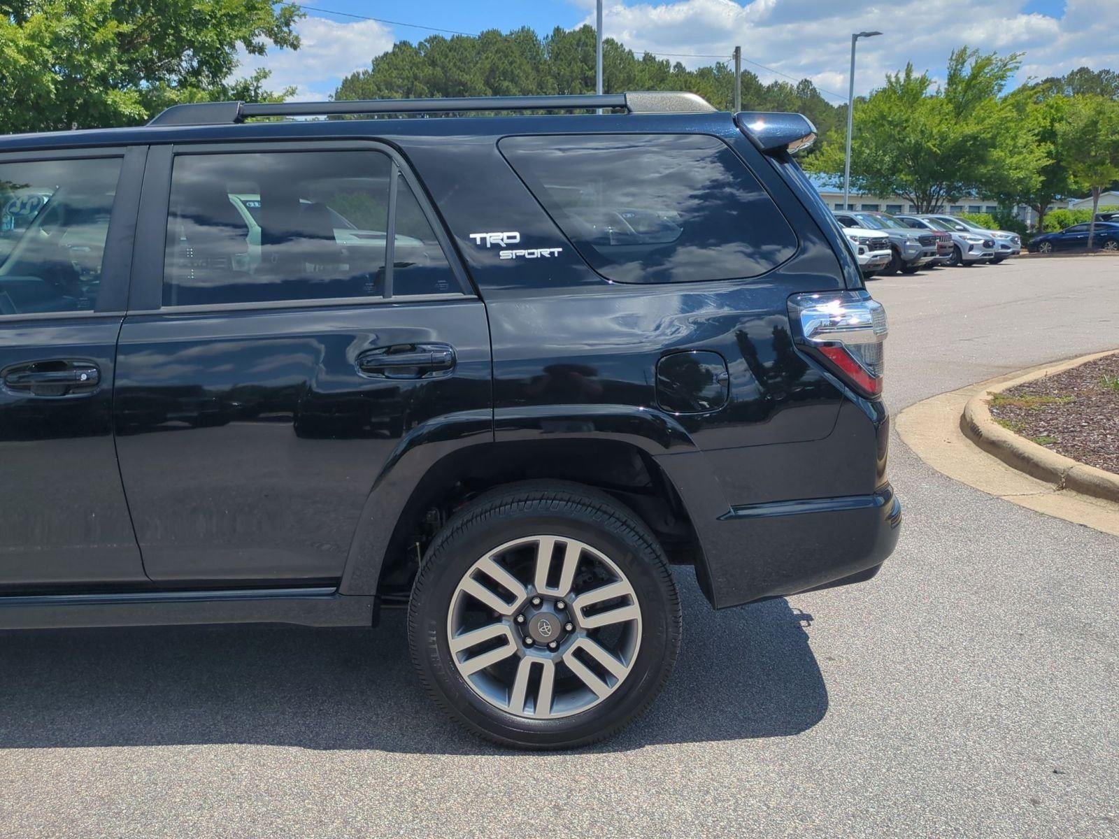 Used 2022 Midnight Black Metallic Toyota TRD Sport image 11