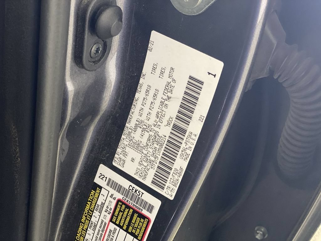 Used 2021 Gray Toyota SR5 image 20