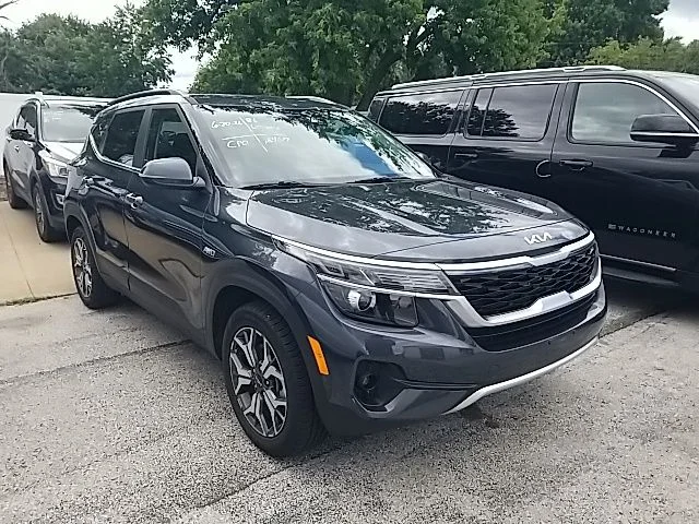 Used 2023 Gray Kia EX image 1