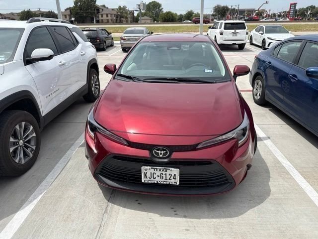 Used 2025 Red Toyota LE image 3
