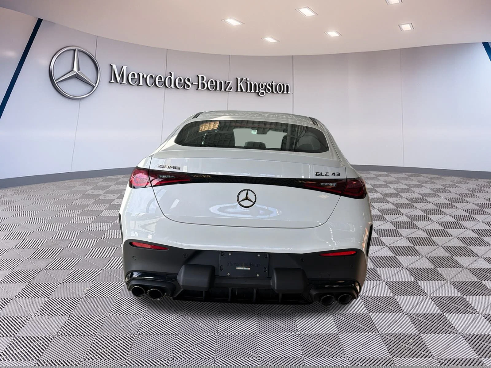 New 2026 White Mercedes-Benz AMG GLC 43 4MATIC Coupe image 6