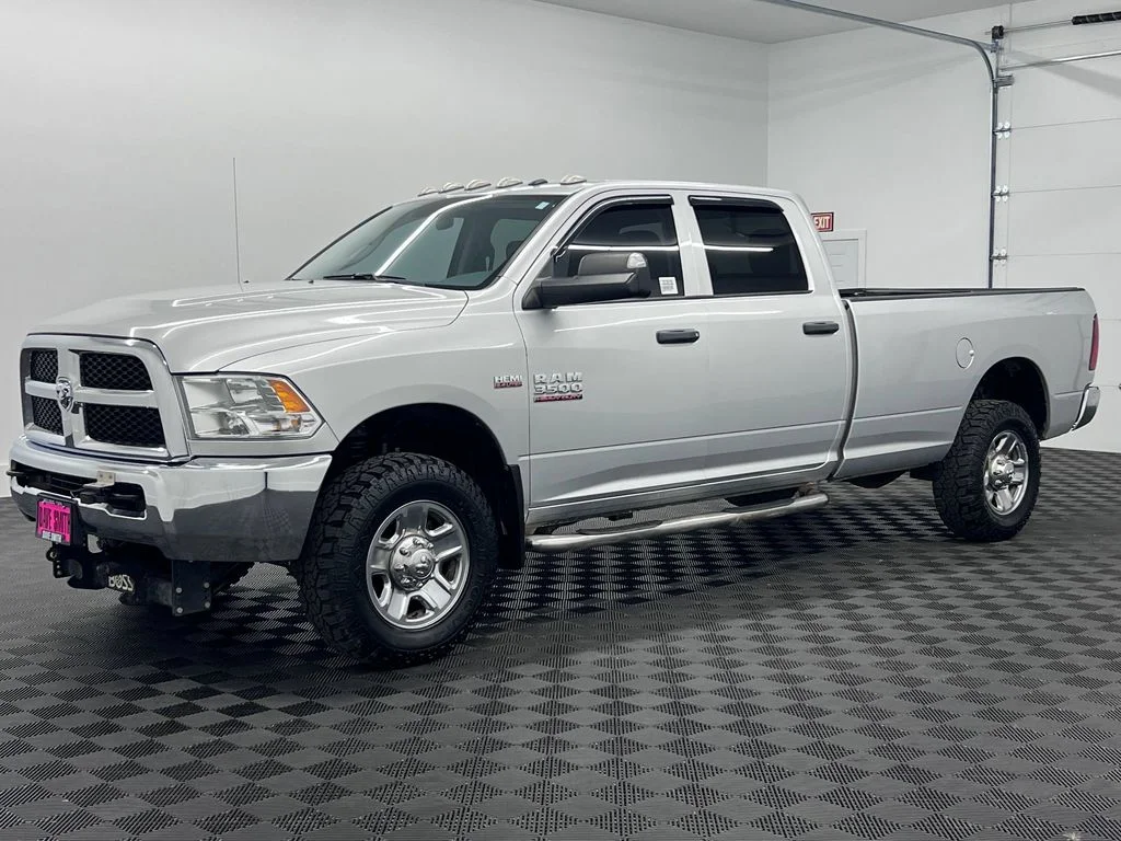 Used 2018 Bright Silver Metallic Clearcoat Ram Tradesman image 1