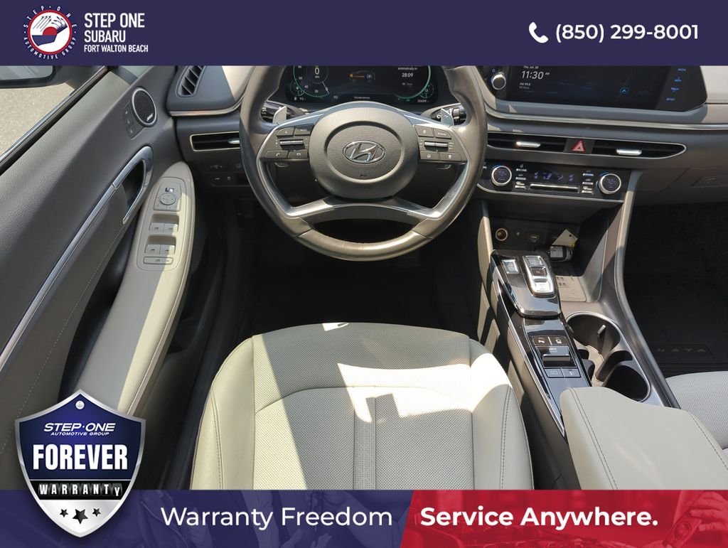 Used 2023 Silver Hyundai Limited image 14
