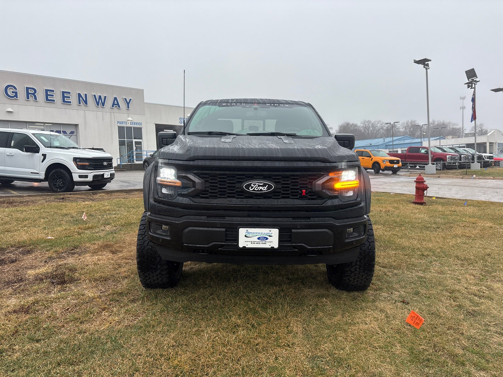 New 2026 Agate Black Metallic Ford XLT image 2