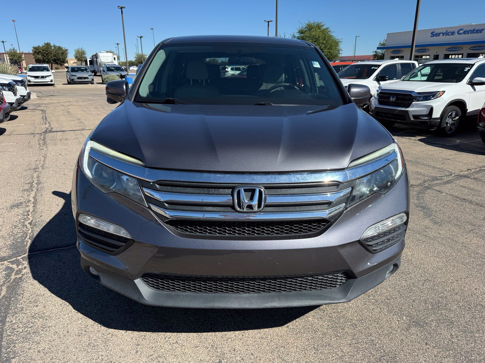 Used 2017 Honda Pilot EX with VIN 5FNYF5H31HB041246 for sale in Kingman, AZ