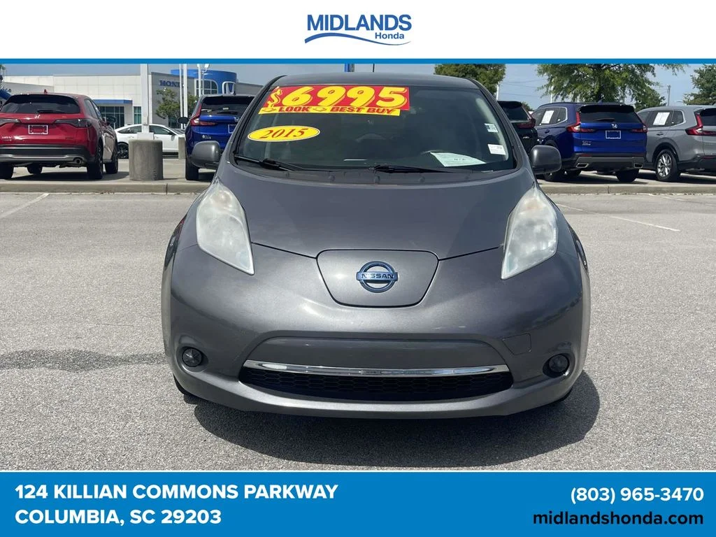 Used 2015 Nissan LEAF S with VIN 1N4AZ0CP0FC331743 for sale in Columbia, SC