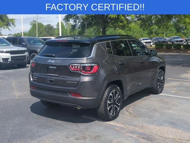 Used 2022 Gray Jeep Limited image 5