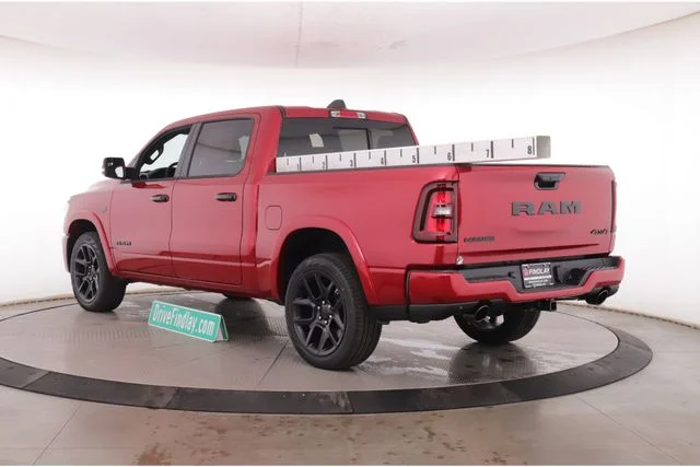 New 2027 Molten Red Pearl-Coat Exterior Paint RAM Laramie image 8