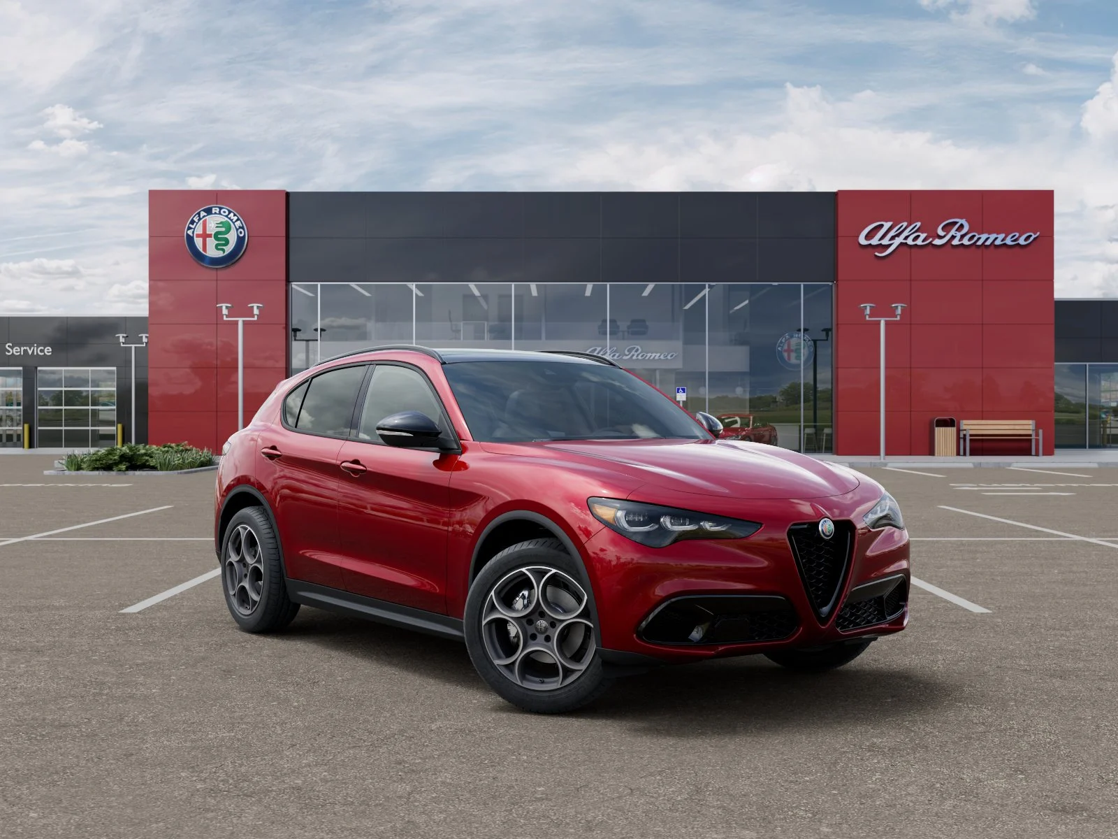 New 2025 Red Alfa Romeo Base image 32