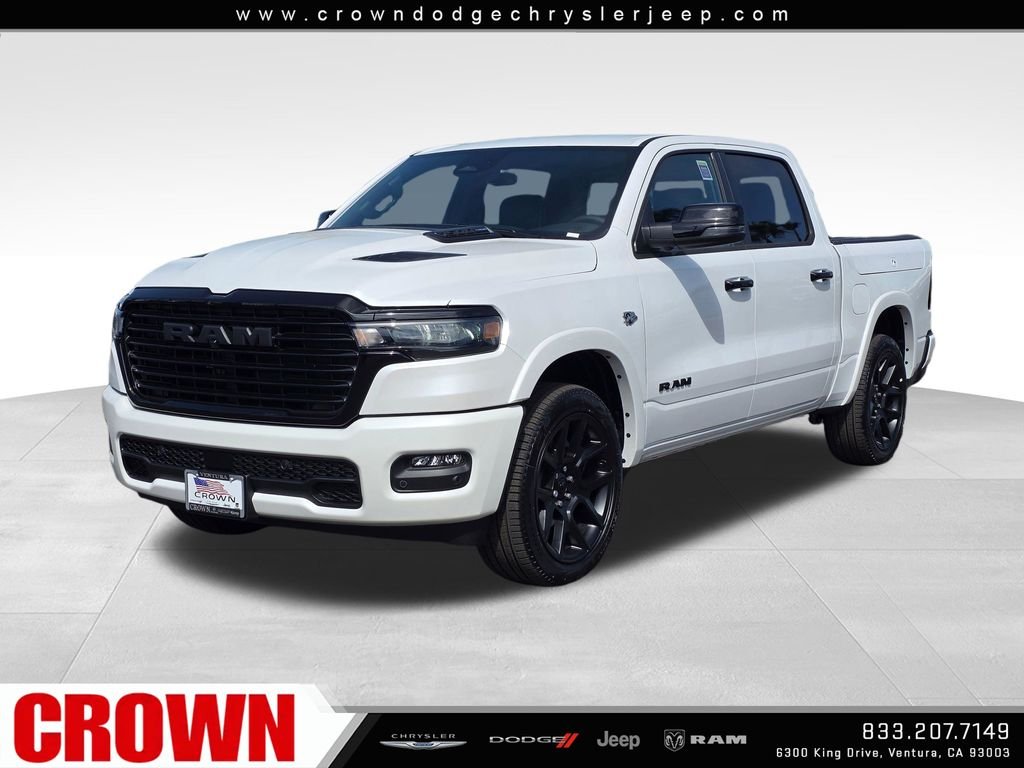 New 2026 Ivory White Tri-Coat Pearl-Coat Exterior Paint RAM Laramie image 1