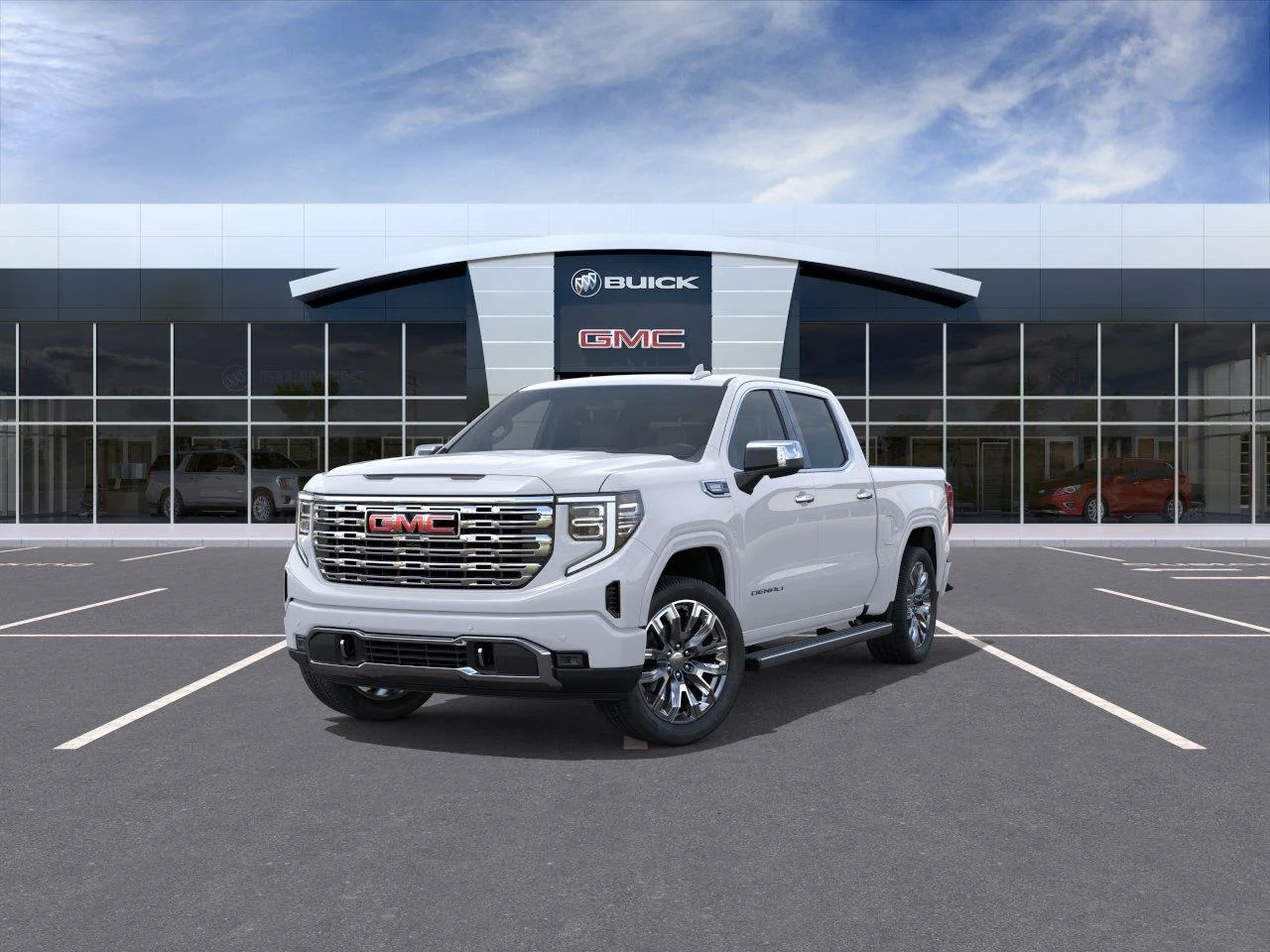 New 2026 Glacier White Tricoat GMC Denali image 8
