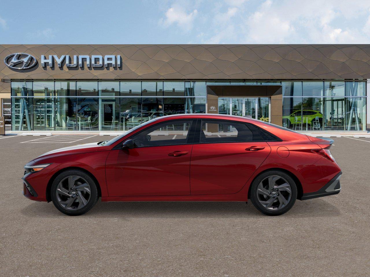 New 2026 Ultimate Red Hyundai SEL Sport image 3