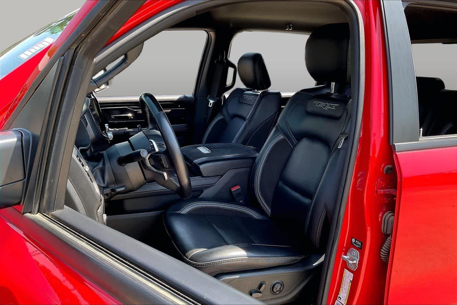 Used 2022 Flame Red Clearcoat Ram TRX image 8