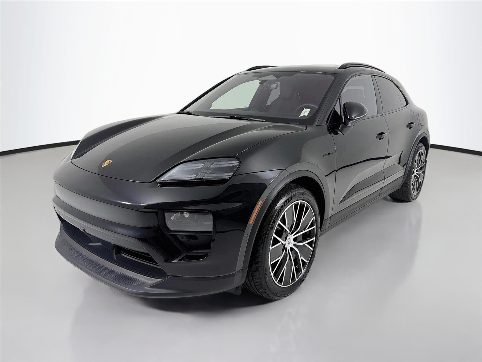 Used 2025 Jet Black Metallic Porsche Electric 4S image 1