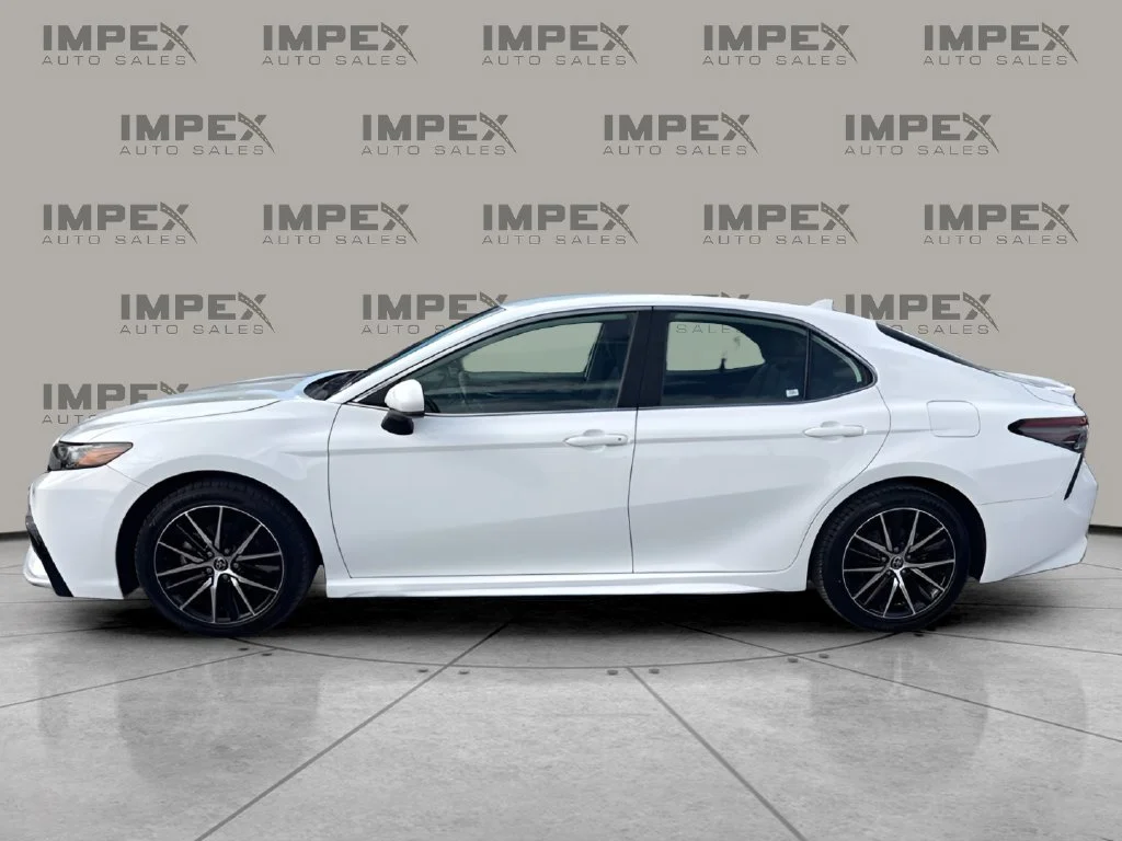 Used 2021 White Toyota SE image 2
