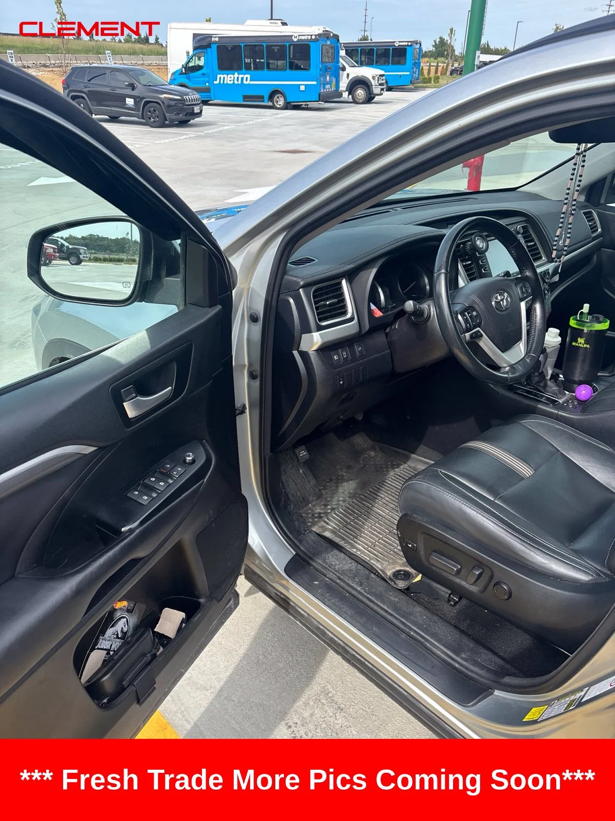 Used 2017 Celestial Silver Metallic Toyota SE image 8