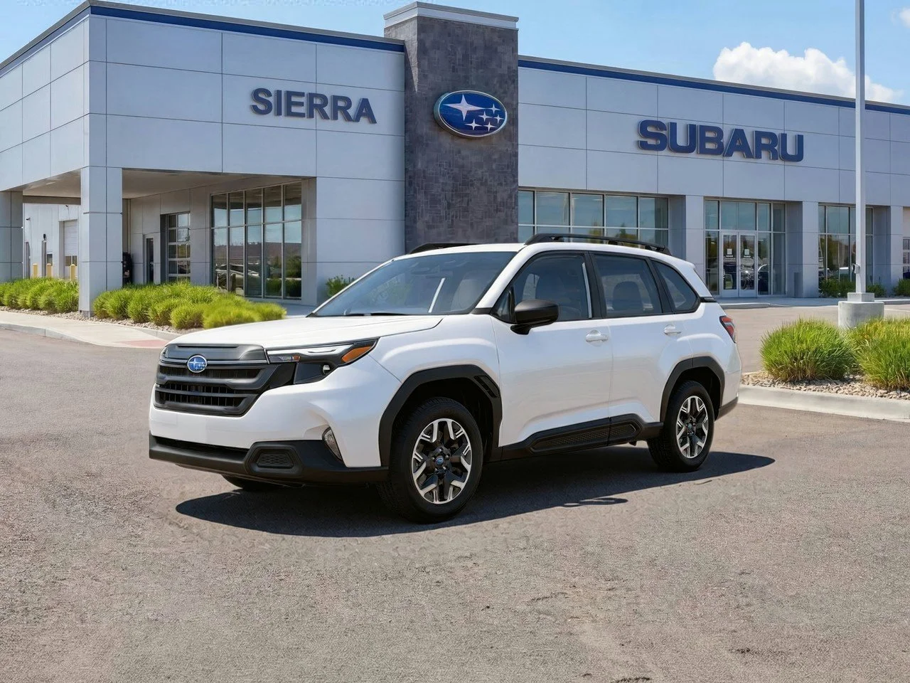 New 2026 CRYSTAL WHITE PEARL Subaru Premium image 1