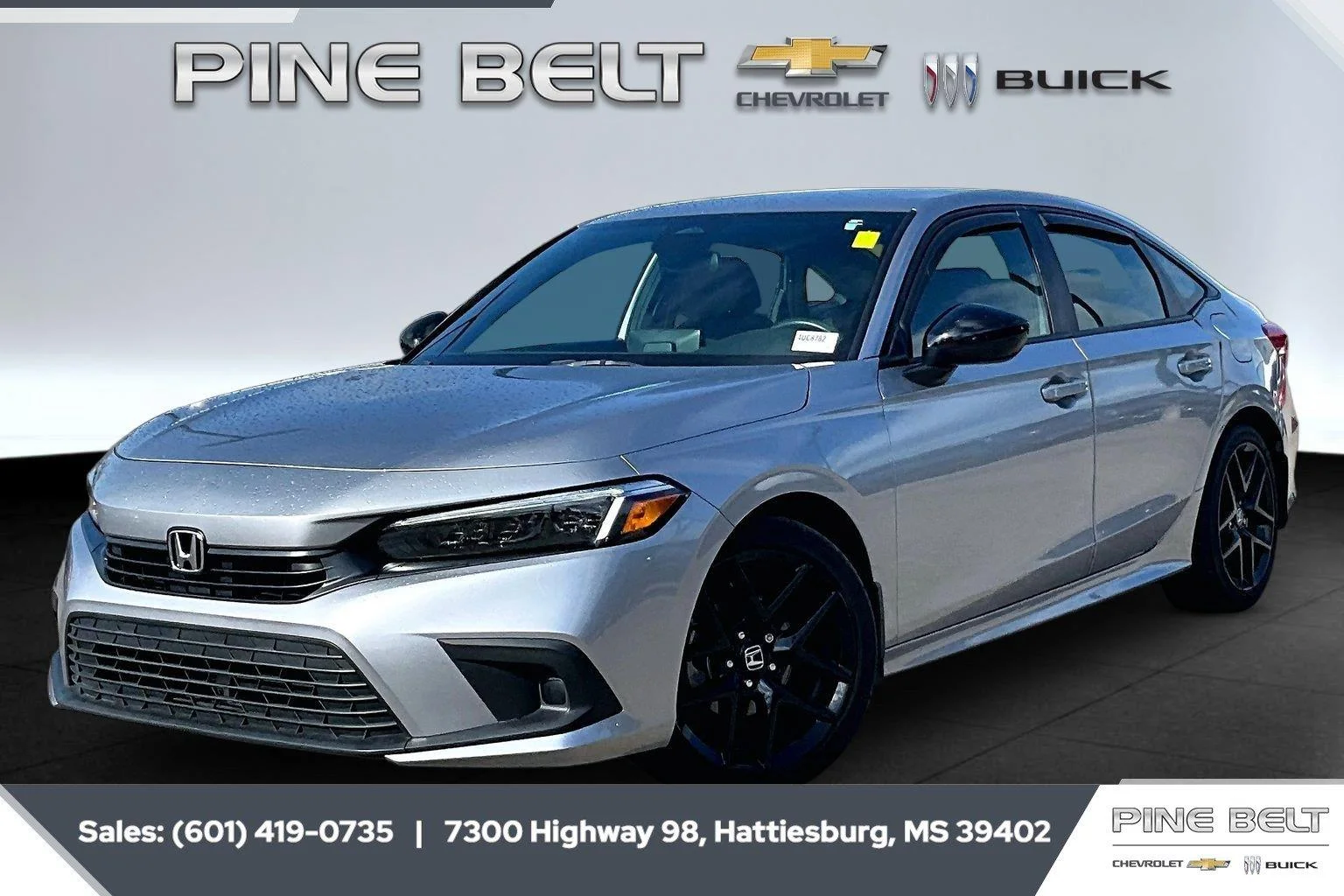 Used 2023 Lunar Silver Metallic Honda Sport image 10