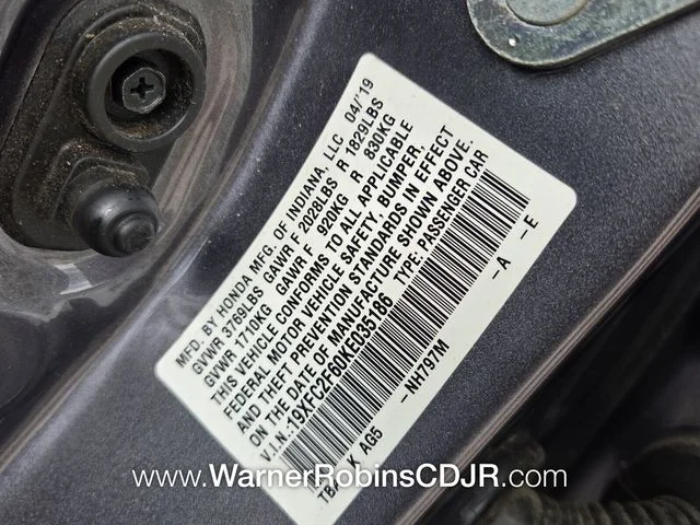 Used 2019 Gray Honda LX image 18