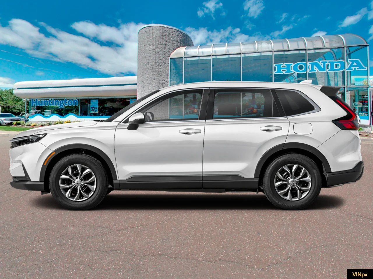 New 2026 Platinum White Pearl Honda LX AWD image 3