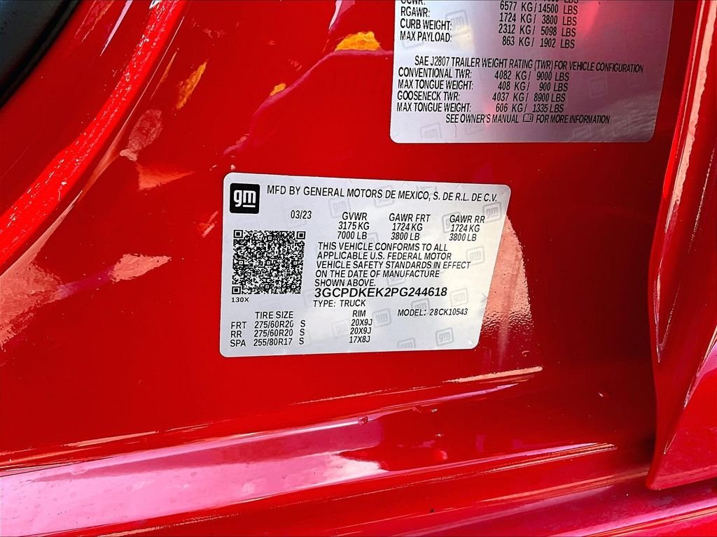 Used 2023 Red Chevrolet LT image 34