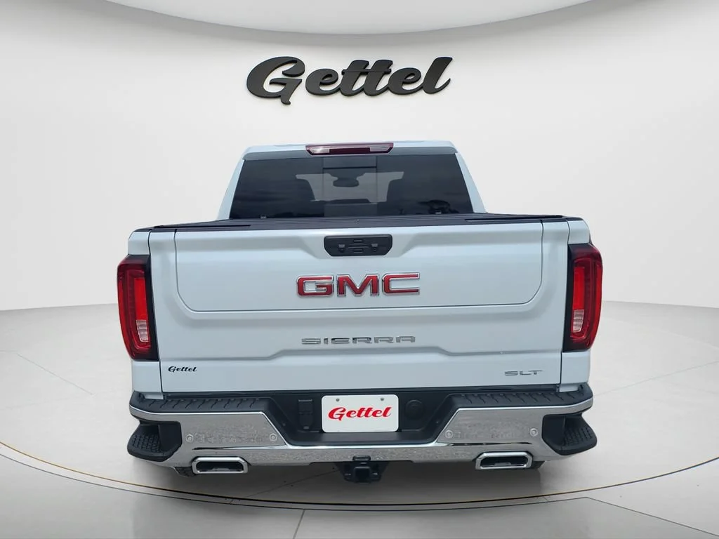 New 2026 Glacier White Tricoat GMC SLT image 6