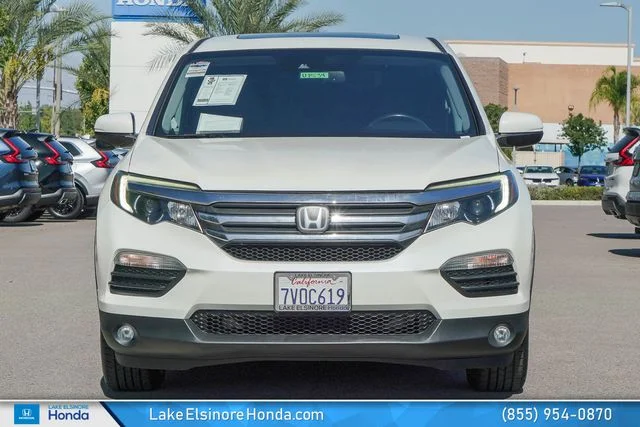 Used 2017 White Diamond Pearl Honda EX-L image 3