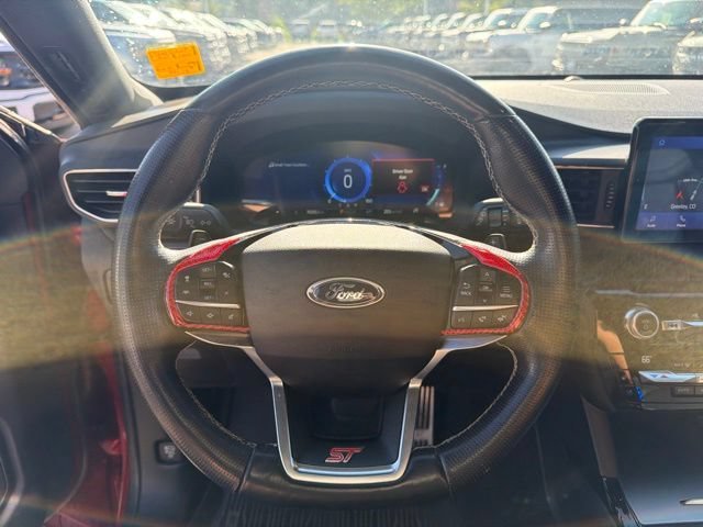 Used 2021 Rapid Red Metallic Tinted Clearcoat Ford ST image 17