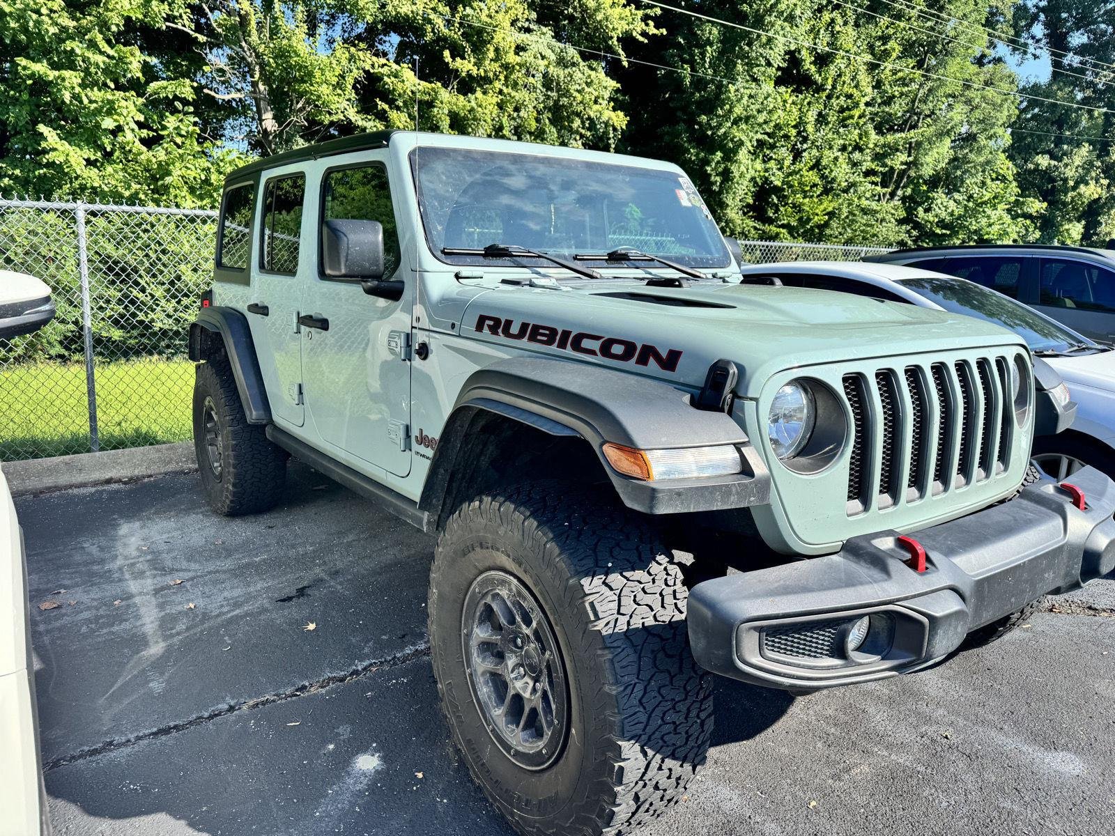 Used 2023 Earl Clearcoat Jeep Rubicon image 1