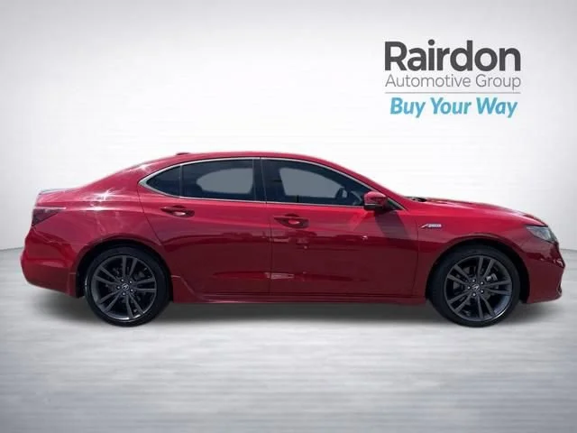 Used 2018 San Marino Red Acura 3.5L V6 image 8